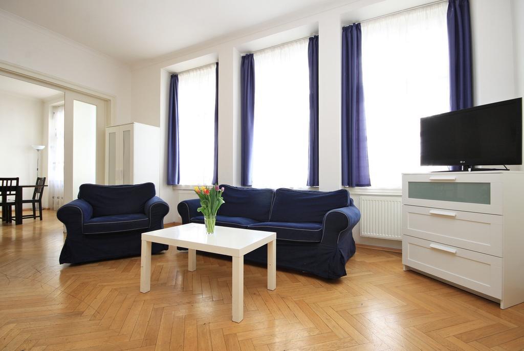 Quadrio Bedroom Central Apartment Praha Rom bilde