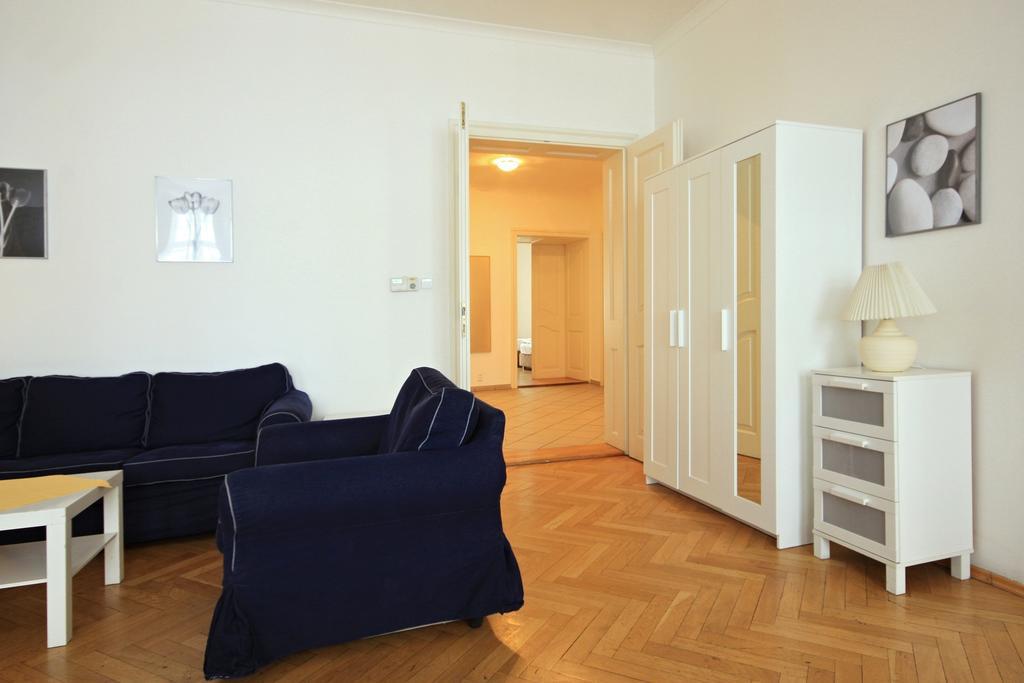 Quadrio Bedroom Central Apartment Praha Rom bilde