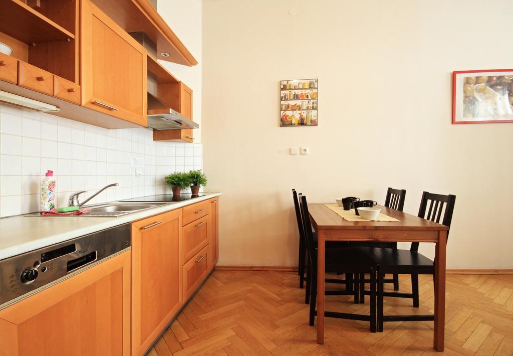 Quadrio Bedroom Central Apartment Praha Rom bilde