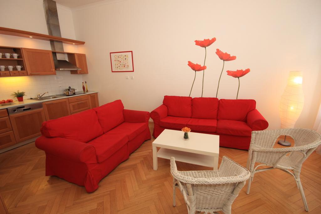 Quadrio Bedroom Central Apartment Praha Rom bilde